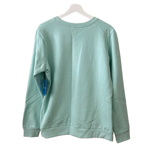 NWT Columbia Women’s Sunridge Teal Crew Sweatshirt XL - Picture 3 of 9